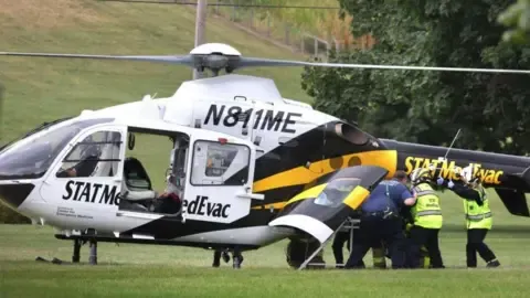 A group of police injured by gunfire in PA, including three in critical health status