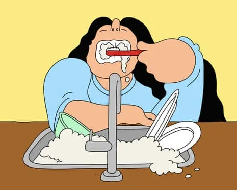 Must Our Housemate Avoid Cleaning Their Toothbrush at the Kitchen Basin?